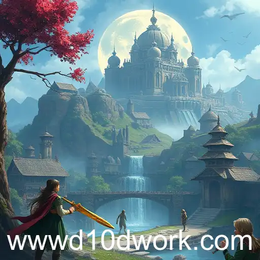 Exploring the Enigmatic Realms of 'Fantasy World' Games Featuring D10D Work